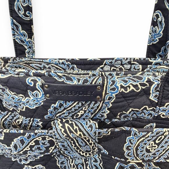 VERA BRADLEY Women’s Blue & White Collegiate Penn State “Blue Bandana” Quilted S - Picture 9 of 9
